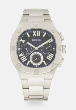 Guess HEADLINE - Chronograph Watch - Silver-coloured/blue Gradient