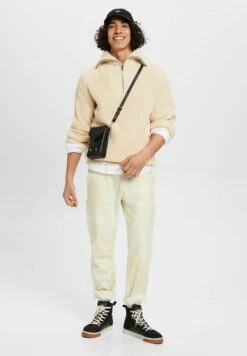 ESPRIT Mit Halblangem- Jumper - Light Taupe -Stock X d11b50520f5b4a26aeaef10bbb0a4c8b