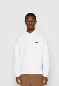 Calvin Klein Comfort Hoodie - Hoodie - Bright White