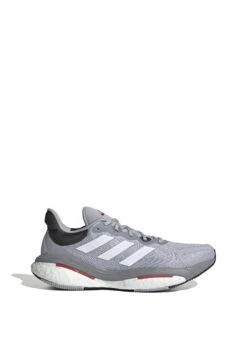 ADIDAS PERFORMANCE Solarglide - Neutral Running Shoes - Halo Silver/Ftwr White/Better Scarlet