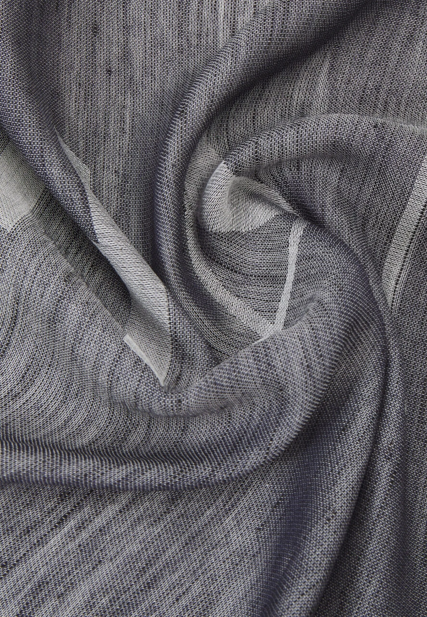 Armani Exchange Mans Scarf - Scarf - Blue Navy 5 Armani Exchange Mans Scarf - Scarf - Blue Navy - Image 3