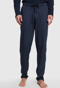 Schiesser Schlafhose Lang - Pyjama Bottoms - Blue