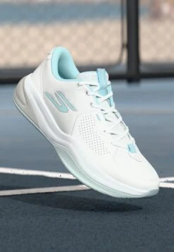 SKX LEAGUE - Basketball Shoes - White/black/blue -Stock X d1dea0eb3d104e2b8b6fc0fce25a08e8