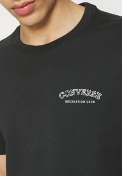 Converse Go-To Double Sided Rec Club T-Shirt - Basic T-Shirt - Converse Black -Stock X d23f8b2a9c63434b9c8cdacc7f104575
