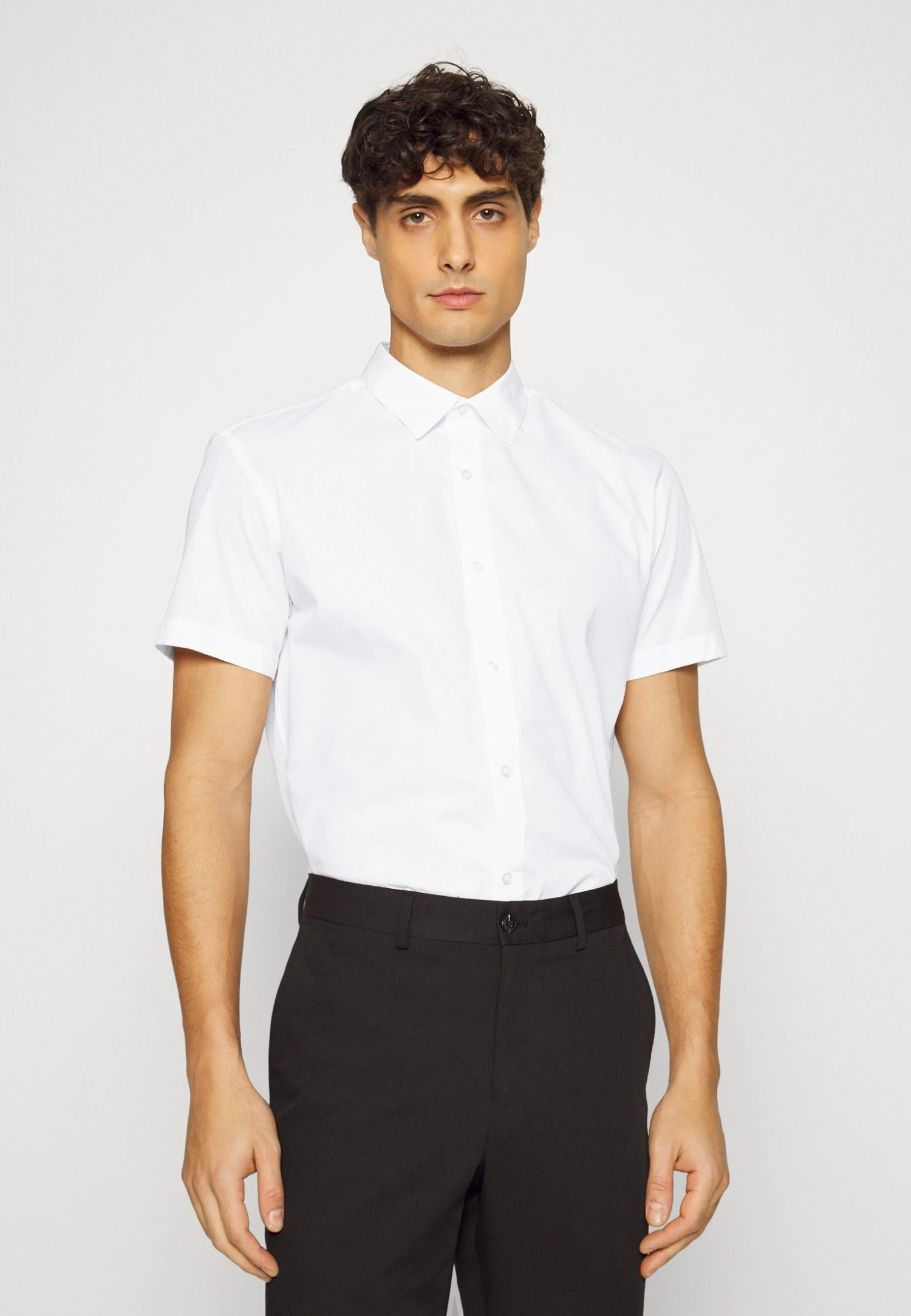 Jack & Jones Jjjoe Shirt Plain - Formal Shirt - White 3 Jack & Jones Jjjoe Shirt Plain - Formal Shirt - White