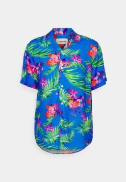 YOURTURN Unisex - Button-Down Blouse - Blue -Stock X d294bce106324e54ae5e6c77797edd39