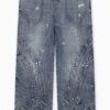 CUTLINE UNISEX - Straight Leg Jeans - Blue Wash 1 CUTLINE UNISEX - Straight Leg Jeans - Blue Wash -Stock X d2d5c5e9e0da4784afbe0cb0e574d92f