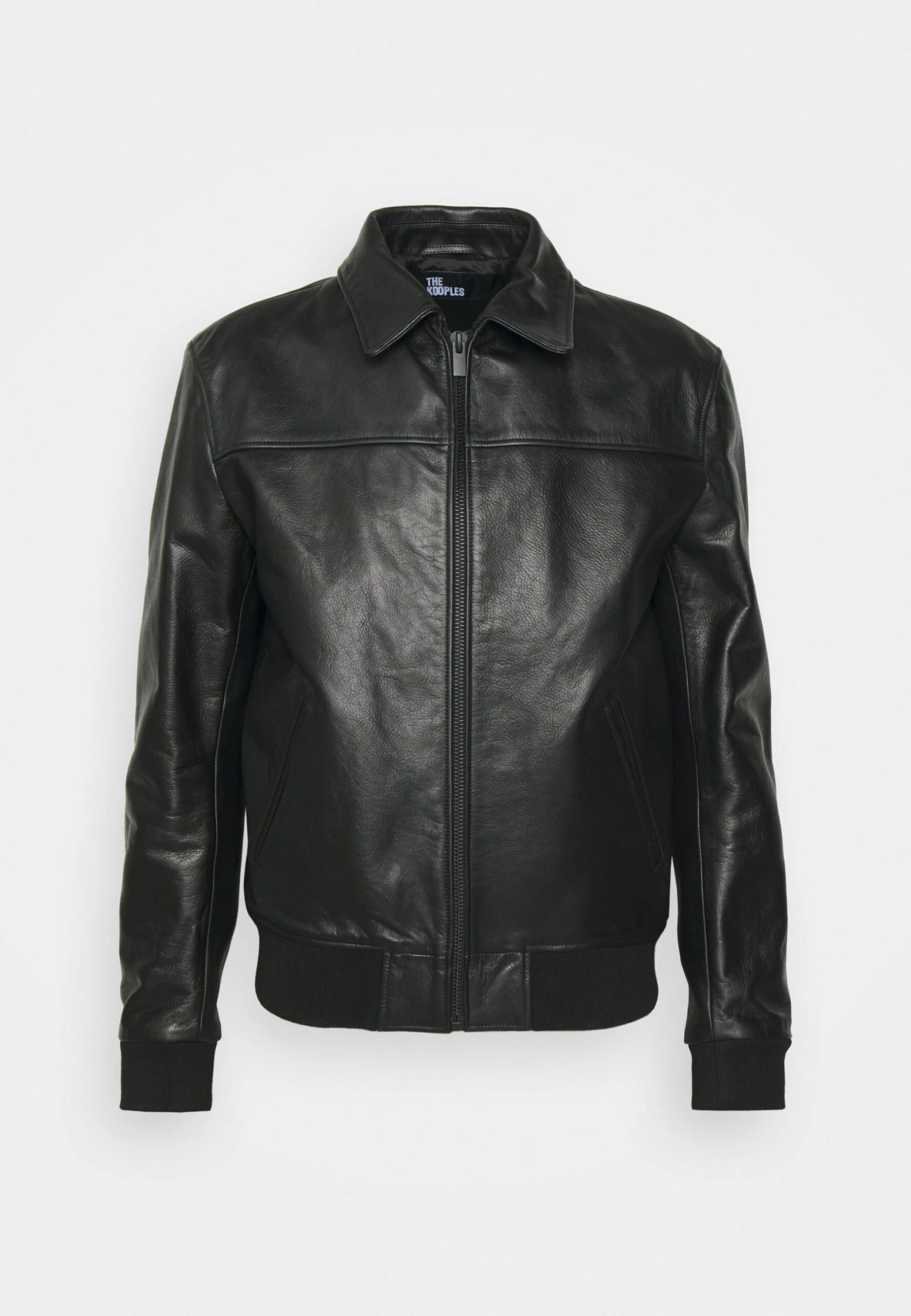 THE KOOPLES Blouson Cuir - Leather Jacket - Black 7 THE KOOPLES Blouson Cuir - Leather Jacket - Black - Image 5