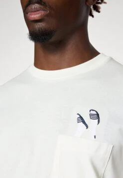 Adidas Sportswear SLIDE - Print T-shirt - Off White -Stock X d3207474680a4b979fc82f2176cffbcb