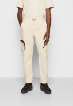 Sean John Script Logo Trackpants - Cargo Trousers - Beige -Stock X d35e27d9dda044ad876a52b4af01bfce