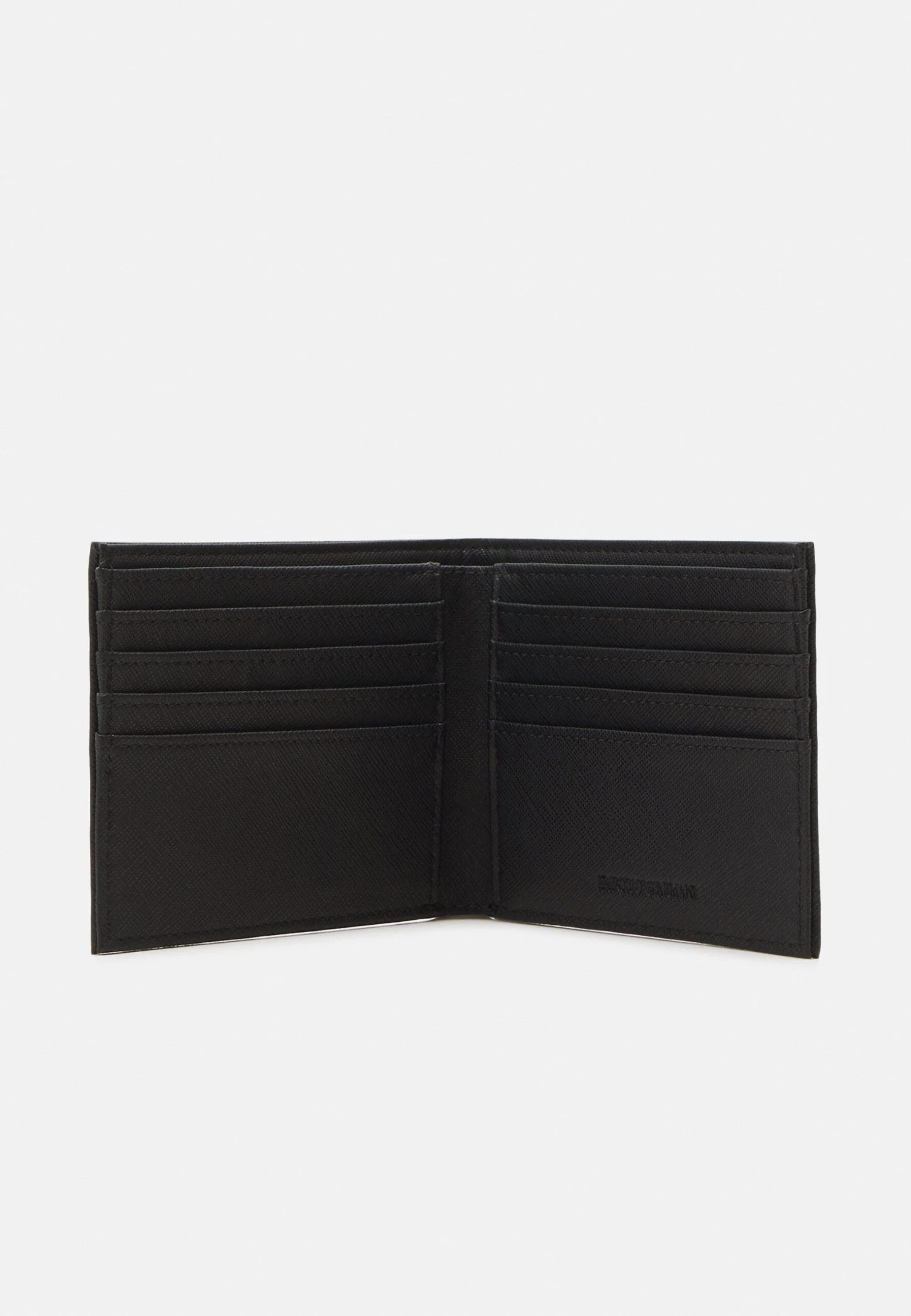 Emporio Armani Bi-Fold Unisex - Wallet - Nero 5 Emporio Armani Bi-Fold Unisex - Wallet - Nero - Image 3