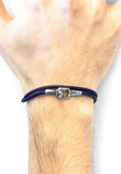 Anchor & Crew Bracelet - Navy Blue