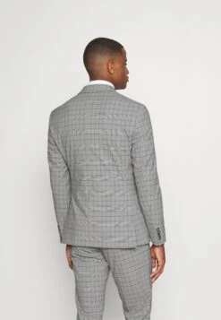 The Fashion Suit Piece Check - Suit - Grey -Stock X d36e6f306394463dadefb82e0b2d3df2