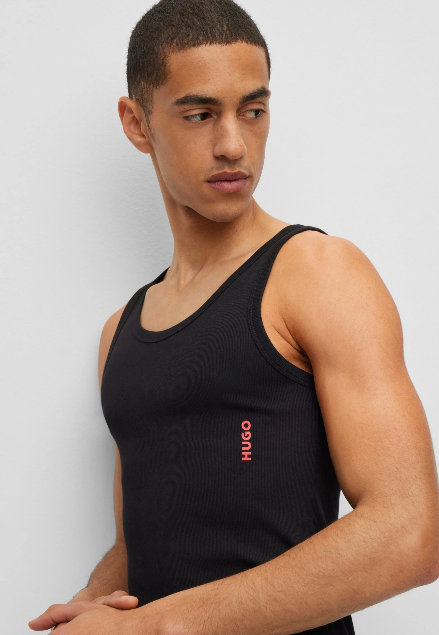 Hugo Tank Twin Pack - Undershirt - Open Green 6 Hugo Tank Twin Pack - Undershirt - Open Green - Image 4