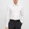 Boss H-Hank - Formal Shirt - White