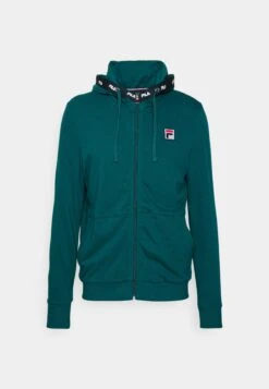 Fila Jacket Benny - Zip-Up Sweatshirt - Deap Teal -Stock X d466ce3df4834b449b7ba6a2c4d862c5