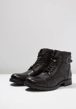 Jack & Jones Jfwalbany - Lace-Up Ankle Boots - Anthracite -Stock X d476833e3de84ae18ff0b42a1b439d60