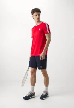 Fila ELIAS - Sports T-shirt - Red/white -Stock X d47b38231f704b779215436b63f8c4cc