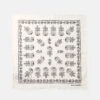 Marimekko ASTRILLI VIHKIRUUSU UNISEX - Foulard - Off White/black -Stock X d51fca171dfa4fb8b302b53a97d83a4b