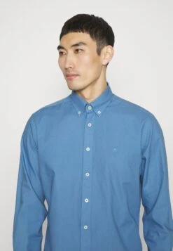 Hackett London Garment Dyed Oxford - Shirt - Blue -Stock X d589460b571e4ed69583c68e65a3b3ab