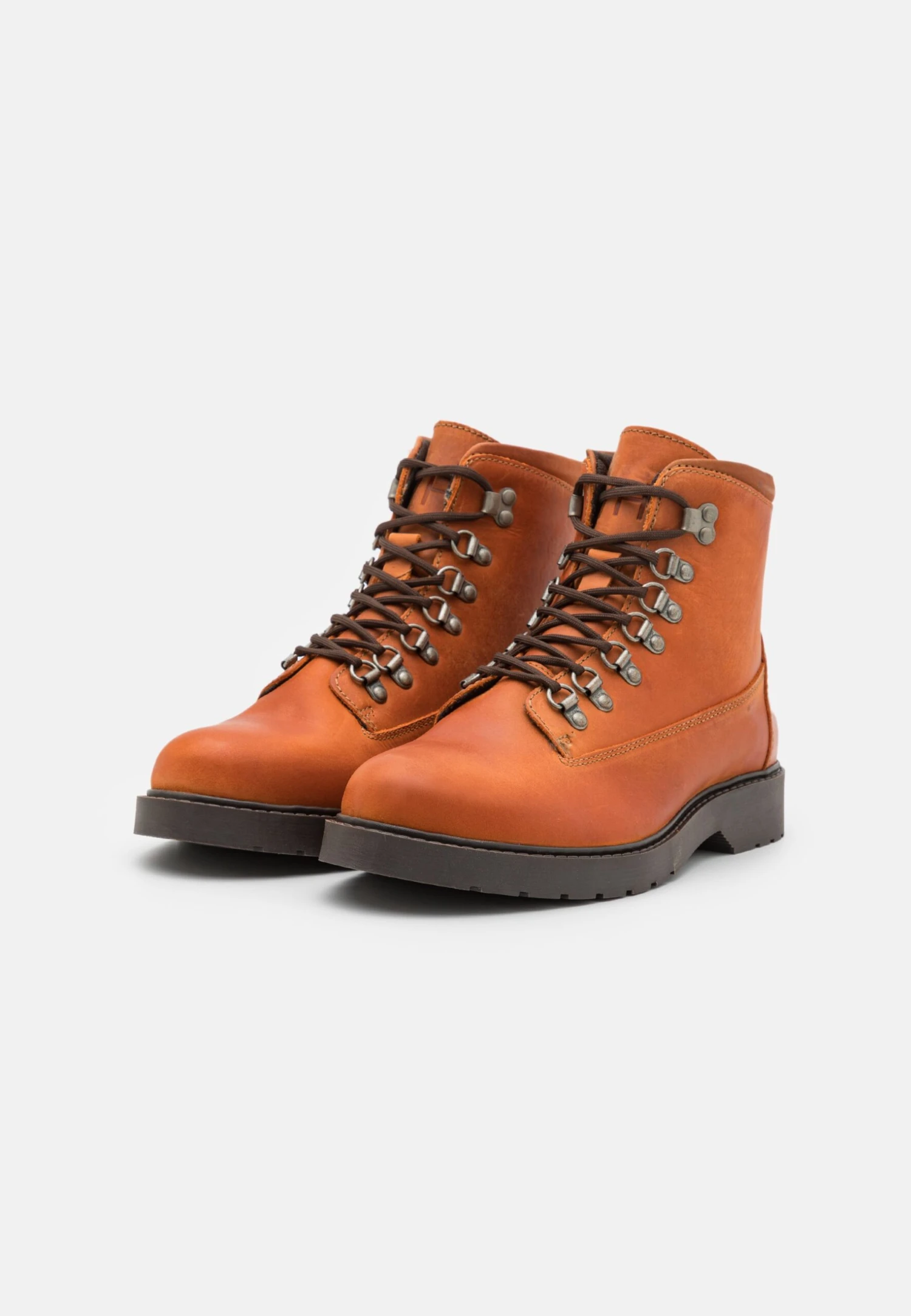 Selected Homme Slhmads Boot - Lace-Up Ankle Boots - Cognac 4 Selected Homme Slhmads Boot - Lace-Up Ankle Boots - Cognac - Image 2