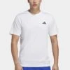 ADIDAS PERFORMANCE Train Essentials Training - Basic T-Shirt - White/Black