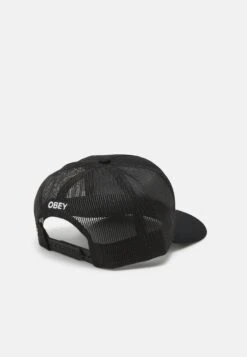 Obey Clothing Heavy Work Trucker Unisex - Cap - Black -Stock X d6437b79dff945cbbea3ac62dd7100c5