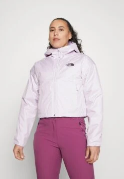 The North Face Cropped Insulated Quest - Outdoor Jacket - Lavender Fog