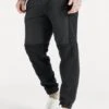 SikSilk Hybrid Pro Elastic Cuff Pants - Tracksuit Bottoms - Black -Stock X d6df335855734607a52165936d0bec54