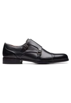 Clarks Craftarlo Monk - Slip-Ons - Black Leather -Stock X d70d423a62904f2a81f1b7f0fa5e2786