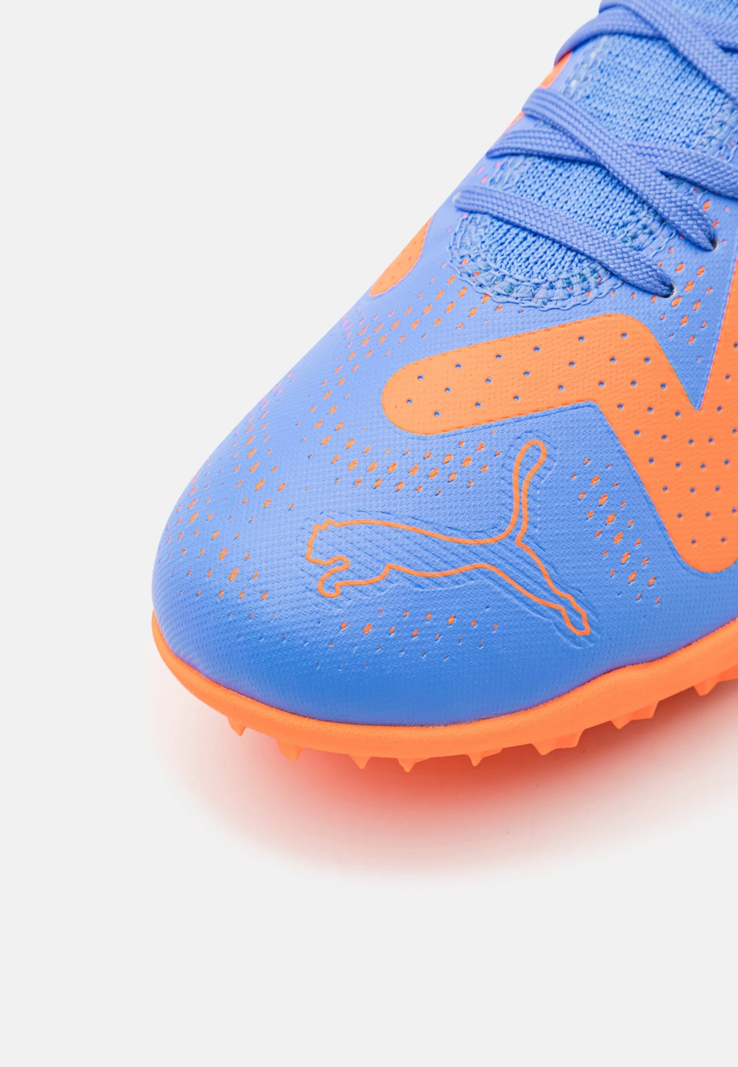 Puma Future Play - Astro Turf Trainers - Blue Glimmer/White/Ultra Orange 8 Puma Future Play - Astro Turf Trainers - Blue Glimmer/White/Ultra Orange - Image 6