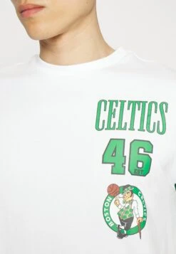 NEW ERA Nba Boston Celtics Cut Sew Tee - Club Wear - White -Stock X d768845858154e4ba510d1800fae2c63