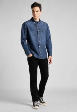 Lee Rider - Slim Fit Jeans - Clean Black -Stock X d79bbf6b82cf4eff8cf14aa5c61ab035