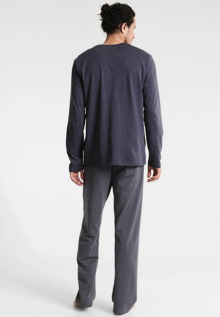 Schiesser Anzug Lang Set - Pyjama Set - Anthrazit 5 Schiesser Anzug Lang Set - Pyjama Set - Anthrazit - Image 3