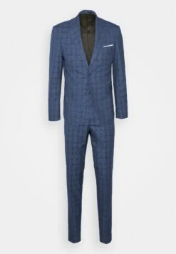 Lindbergh Checked Superflex Suit - Suit - Navy -Stock X d8028522bf514128a4ffddeb5e716bed