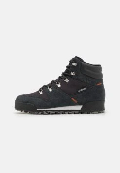 Adidas TERREX SNOWPITCH COLD.RDY HIKING - Hiking Shoes - Core Black/semi Impact Orange