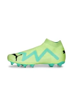 Puma Future Match Fg/Ag - Moulded Stud Football Boots - Fast Yellow Black Electric Peppermint -Stock X d9789e37980d441fafa1afb570d58927
