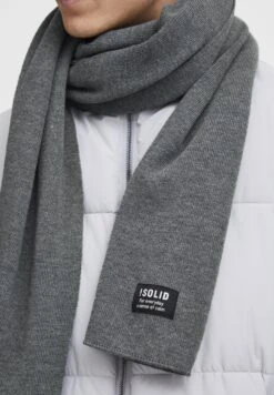 Solid SDIRWON - Scarf - Gray Melange -Stock X d9af745a6510446eb2c64b549b368aee