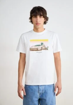 Weekend Offender QUAALUDES - Print T-shirt - White