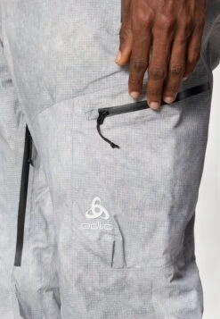 Odlo PANTS REGULAR LENGTH DESCENT POW INSULATED - Ski Pants - Silver-coloured Grey -Stock X da7ed48f9a8e42d093470fc0efed0052