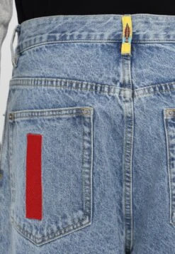 RUNNING DOG - Denim Shorts - Light Wash Blue -Stock X daf586e1aedf4e5c86b0efcb1bd6e197