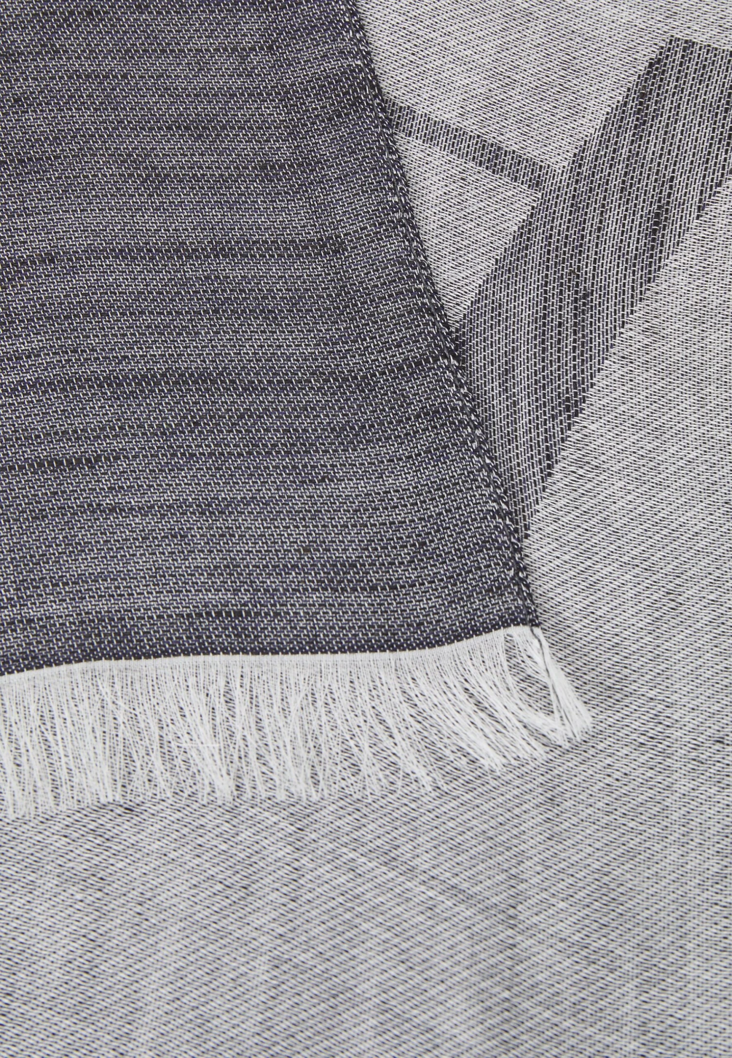 Armani Exchange Mans Scarf - Scarf - Blue Navy 6 Armani Exchange Mans Scarf - Scarf - Blue Navy - Image 4