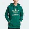 Adidas Originals TREFOIL - Hoodie - Collegiate Green -Stock X dbae816d697f4ca988057b95f67833b5