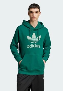 Adidas Originals TREFOIL - Hoodie - Collegiate Green