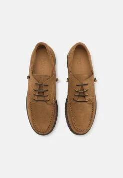 Pompeii BRISTOL - Lace-ups - Tan -Stock X dc4feb3a9d6b460f88f58e8d97e0d1a7