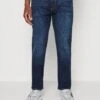 Abercrombie & Fitch Athletic - Straight Leg Jeans - Dark Blue Denim