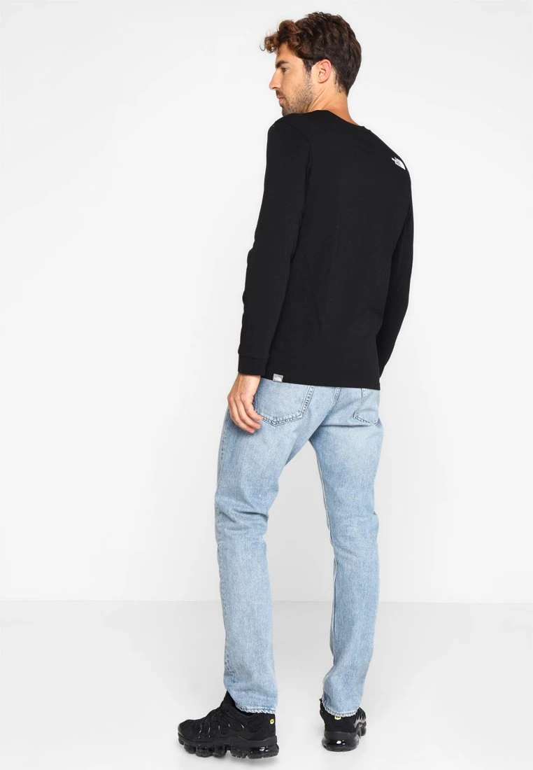 The North Face Simple Dome Tee - Long Sleeved Top - Black 5 The North Face Simple Dome Tee - Long Sleeved Top - Black - Image 3