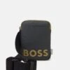 Boss Thunder Phone Holder Unisex - Across Body Bag - Dark Grey One