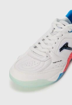 JOMA TOP FLEX PLUS - Indoor Football Boots - White -Stock X df4427f3d1f742efa424ece50e6633ff