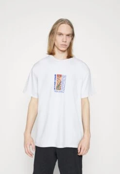 BDG Urban Outfitters Hokusai Palm - Print T-Shirt - White